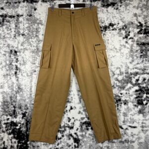 Vintage Karl Kani Pants Mens Size 32x34 Cargo Pocket 100% Wool Straight Leg